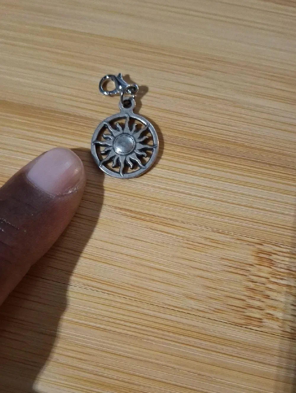 Sunburst Dangle For Floating Lockets